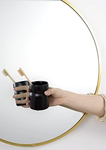 Nucookery 275 Ceramic Black Kids Toothbrush Holder