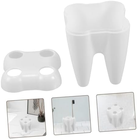 RORPOIR Toothbrush Rack with Suction Cup Storage Holder