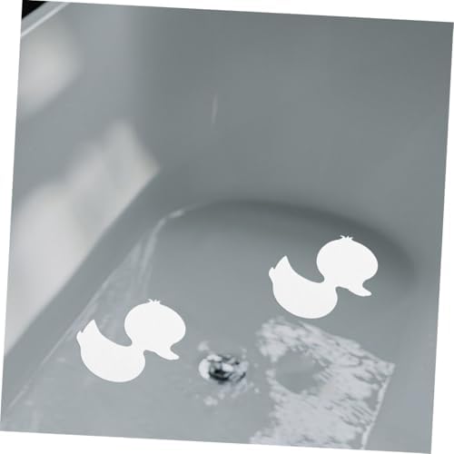 Amosfun 20pcs Duck Bath Stickers Non Slip Decorative Decals