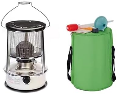 White 6L Kerosene Heater Portable Non Electric Indoor Outdoor 3000W