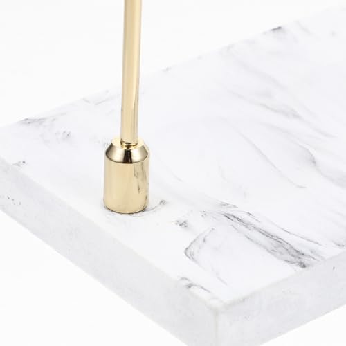 SOLUSTRE Marble Toothbrush Holder Makeup Brush Stand
