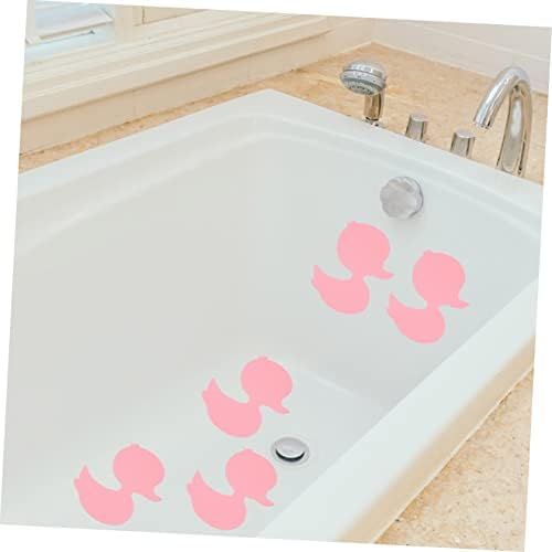 HAKIDZEL 24pcs Self-Adhesive Cute Duck Skid Bath Stickers