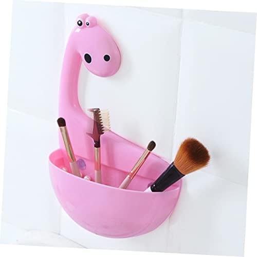 LIFKOME Suction Cup Dinosaur Toothbrush Holder