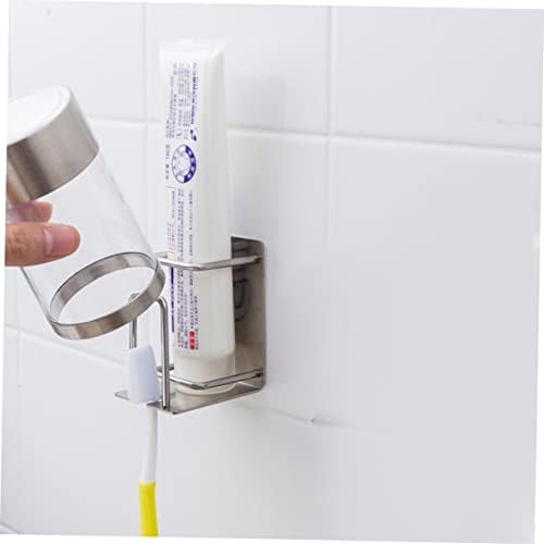 ABOOFAN Wall Toothbrush Holder with Cup Racks
