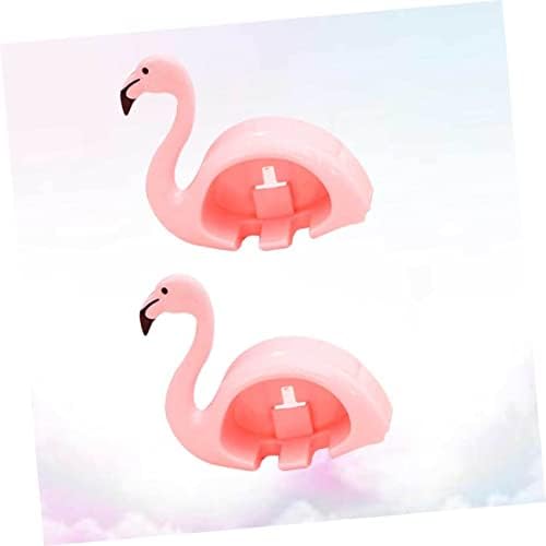 Flamingo Suction Cup Toothbrush Holder Wall Mounted Organizer