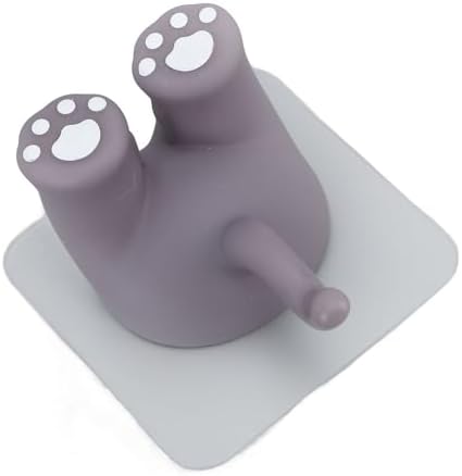 Pssopp 2Pcs Kitten Tail Toothbrush Holder for Kids