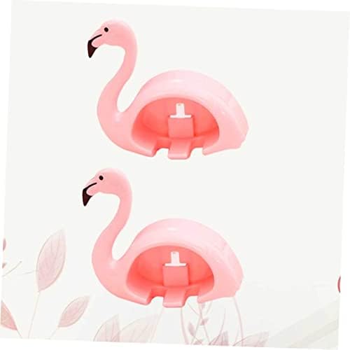 Flamingo Suction Cup Toothbrush Holder Wall Mounted Organizer