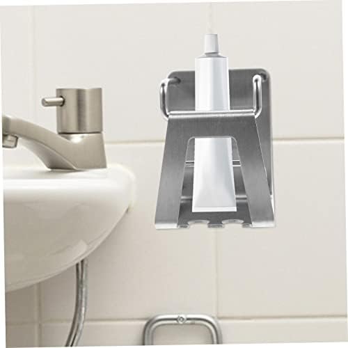PRETYZOOM Wall Toothbrush Holder Stainless Steel Easy Install 1