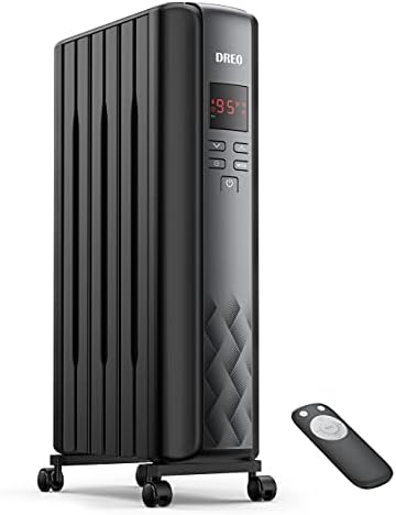 Dreo Oil Filled Radiator Heater with Remote Control