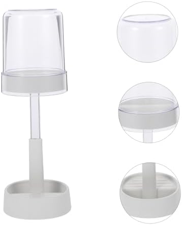 BESTYASH Toothbrush Holder with Cover and Drain Tray