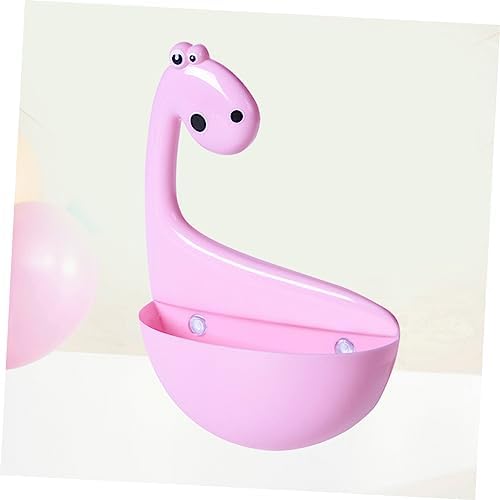 LIFKOME Suction Cup Dinosaur Toothbrush Holder