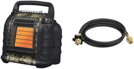 Mr Heater MH12HB Portable Space Heater with 10-Ft Hose Camouflage