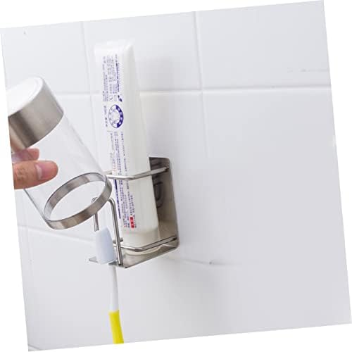 Mobestech Wall Mounted Toothbrush and Cup Organizer