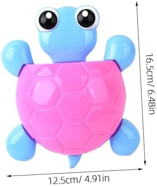 VOSAREA 2Pcs Suction Cup Toothbrush Holder Bathroom Organizer Cute Design
