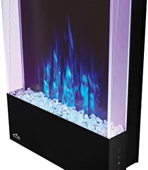 Napoleon Allure 38 Inch Electric Fireplace - Black