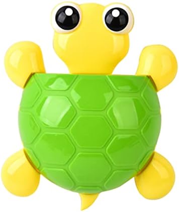 2Pcs Cute Turtle Suction Cup Bathroom Organizer
