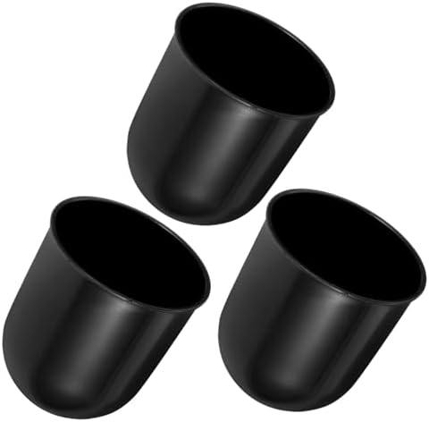 Amosfun 3Pcs Plastic Brush Holder Bathroom Cleaning Cup