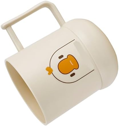 Haofy Cartoon Toothbrush Cup with Cute Design and Practical Use