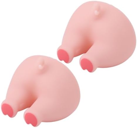 ZJchao Pig Toothbrush Holder Cartoon Animal Wall Mount Hook