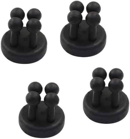 Verkelly 4 Pcs 137 Silicone Toothbrush Holders