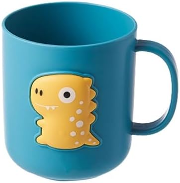 Cute Dinosaur Toothbrush Cup Holder Blue