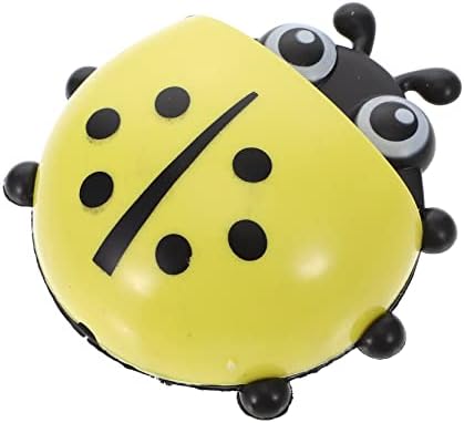 Veemoon Ladybug Wall-Mounted Toothbrush Holder
