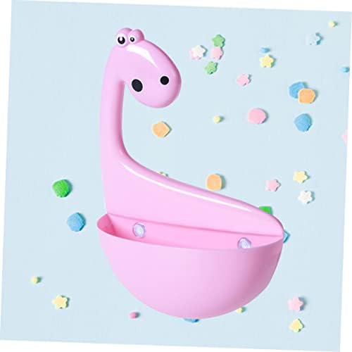 LIFKOME Suction Cup Dinosaur Toothbrush Holder