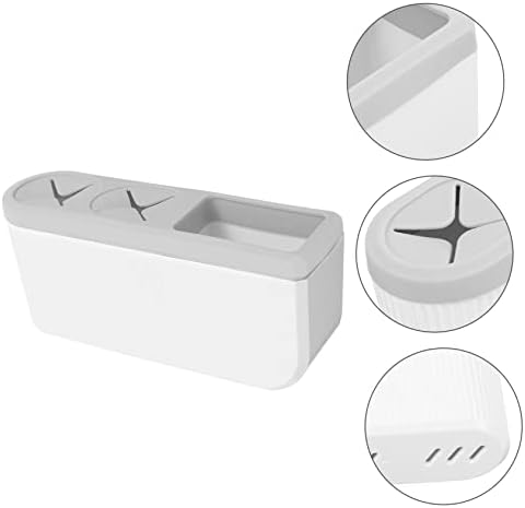 Ciieeo Wall Mounted Toothbrush Holder Organizer 1