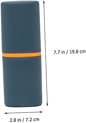 FRCOLOR Two-in-One Toothbrush Holder with Lid