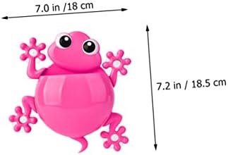 LABRIMP Cartoon Animals Toothbrush Holders Set of 2 Suction Cup Design