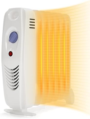 KOTEK 700W Oil Filled Space Heater with Adjustable Thermostat