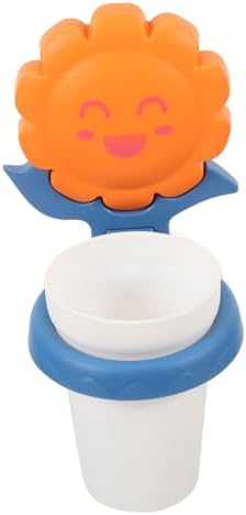 Healeved Cartoon Toothbrush Cup Rack Organizer