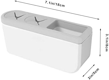 Wall Mounted Toothbrush Holder for Electric Toothbrushes 1