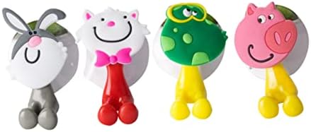 Cartoon Animal Toothbrush Holder with Suction Cup
