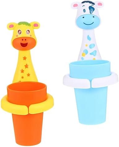 Cartoon Animal Toothbrush Holder Set for Bathroom