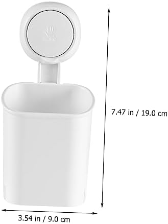 Happyyami Suction Cup Toothbrush Holder 2 Pack
