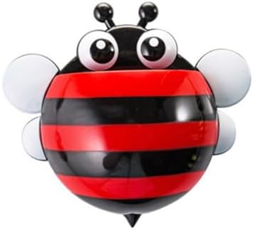 MAGICLULU 4pcs Cartoon Honeybee Suction Cup Holder