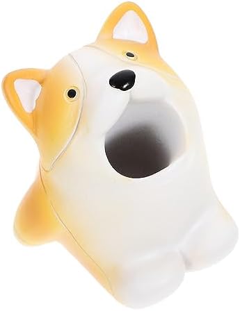 Luxshiny Cartoon Dog Toothbrush Holder and Makeup Brush Container