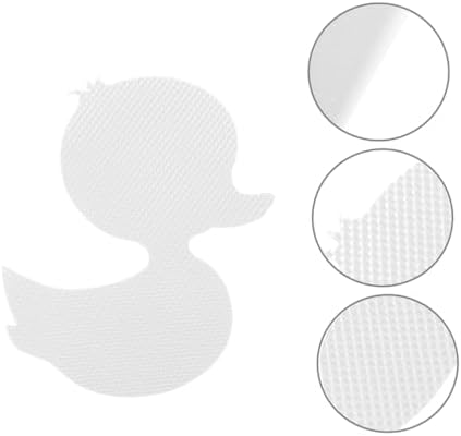 Amosfun 20pcs Duck Bath Stickers Non Slip Decorative Decals