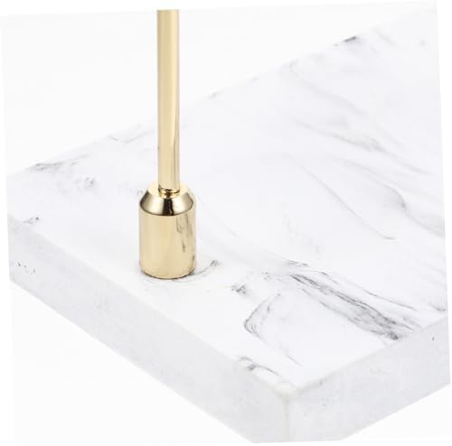 OUNONA Marble Pattern Toothbrush Holder for 4 Brush Storage