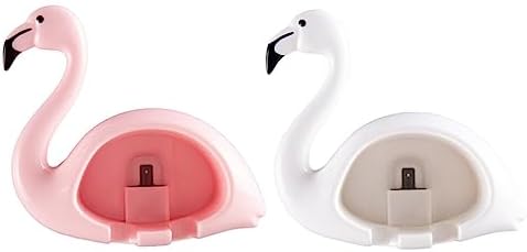 Zerodeko 2pcs Suction Cup Toothbrush Holder Wall Mounted Organizer for Bathroom
