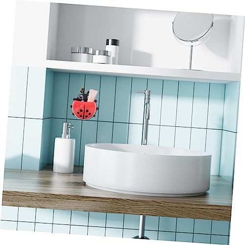 Garneck Ladybug Toothbrush Holder with Suction Cup
