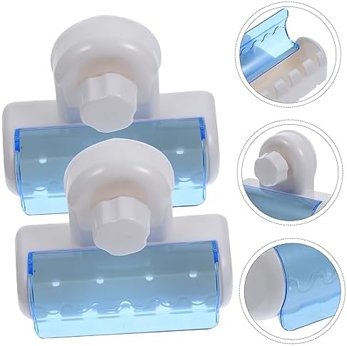 CATIEBYE 2pcs Suction Toothbrush Holder Wall Mounted