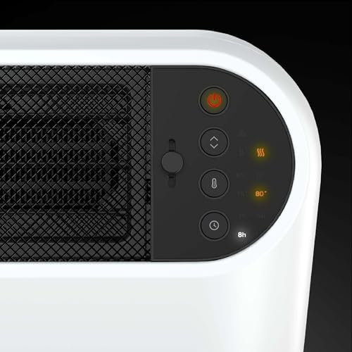 Honeywell ThermaWave 6 White Ceramic Space Heater with Programmable Thermostat
