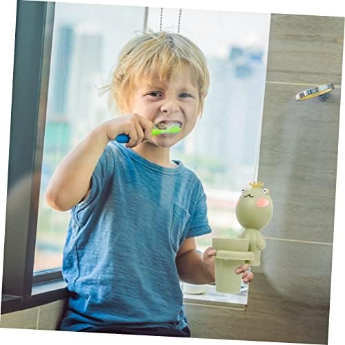 SOPOTUTU Cartoon Wall Mounted Toothbrush Holder