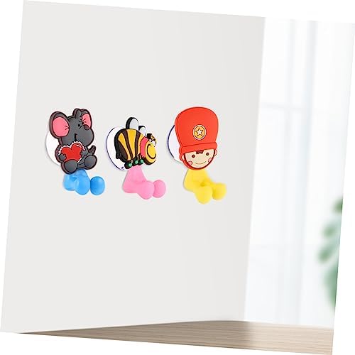 SOLUSTRE Suction Cup Toothbrush Holder 3pcs Set
