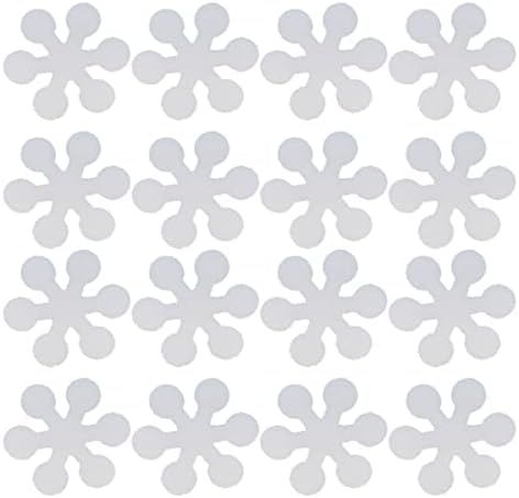 Alipis 20 Pcs Bathtub Non-Slip Stickers with Snowflake Design
