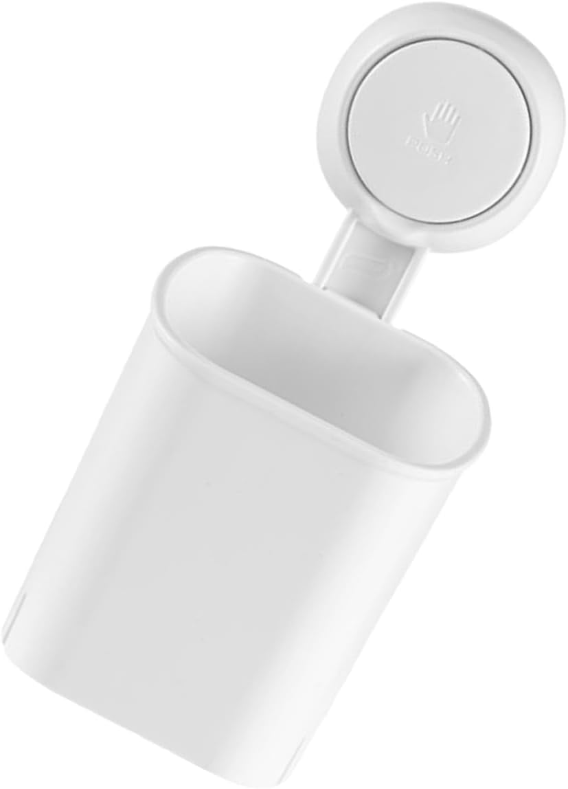 VOSAREA Wall Toothbrush Holder with Suction Cup