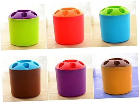 Cabilock 4 Slot Toothbrush Stand with Toothpaste Holder