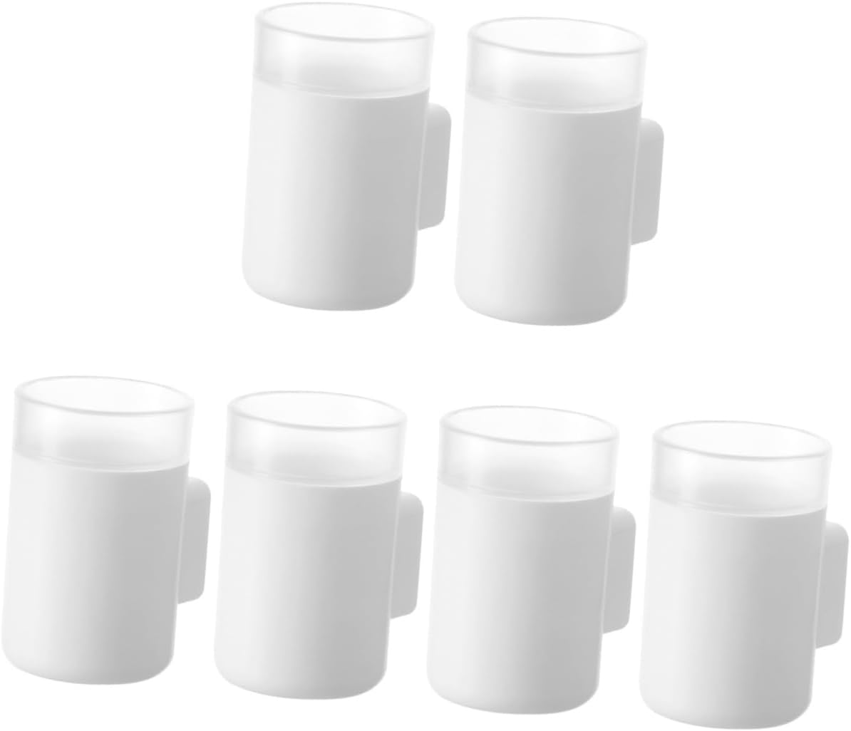 Ciieeo 3Pcs Wall-Mounted Toothbrush Holder for Family